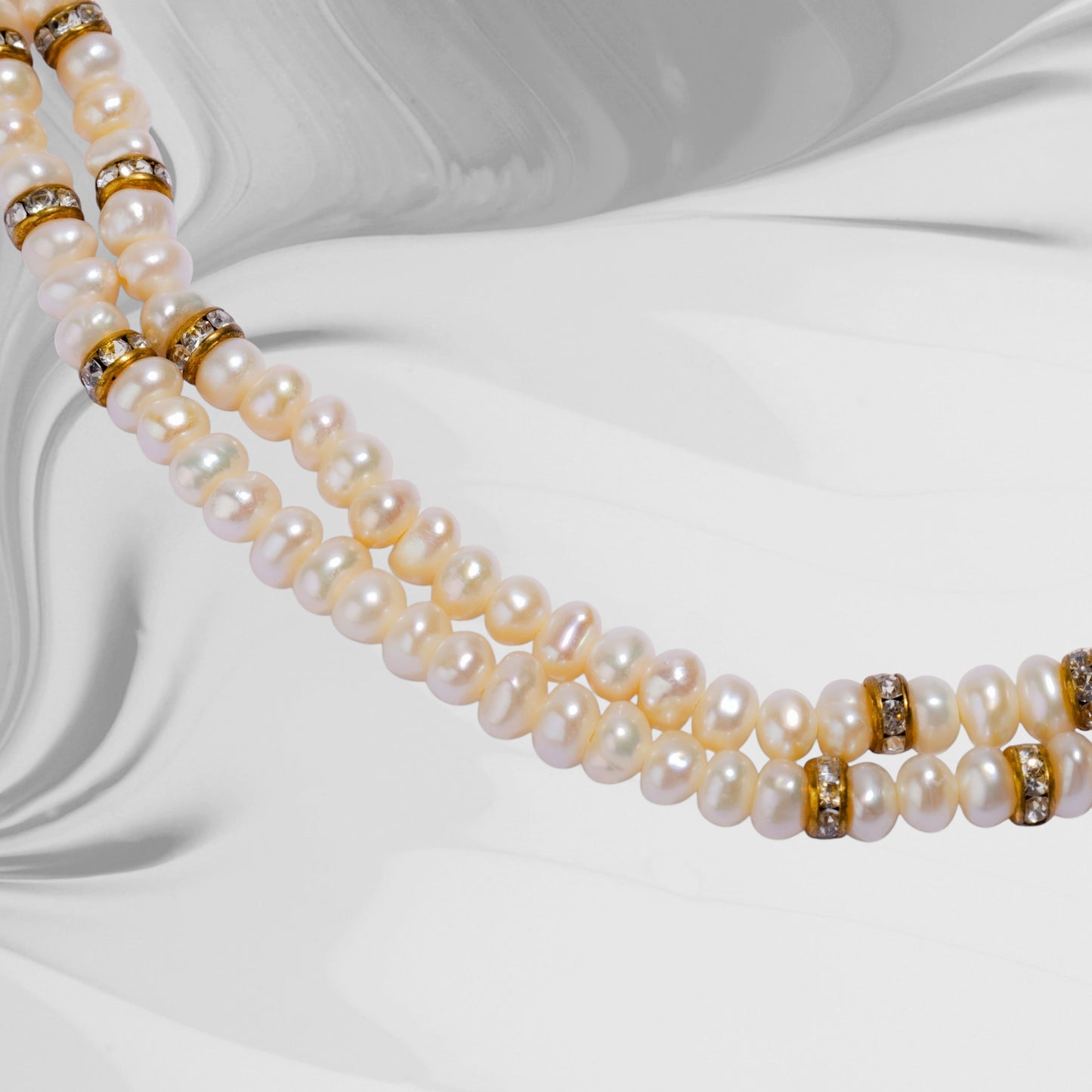Creamy Couture Pearl Necklace