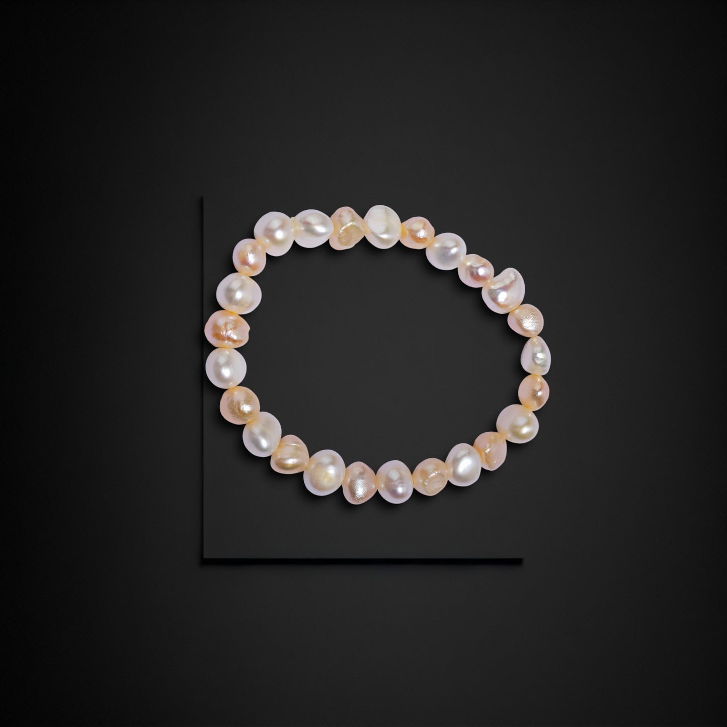 Real pink Pearl bracelet