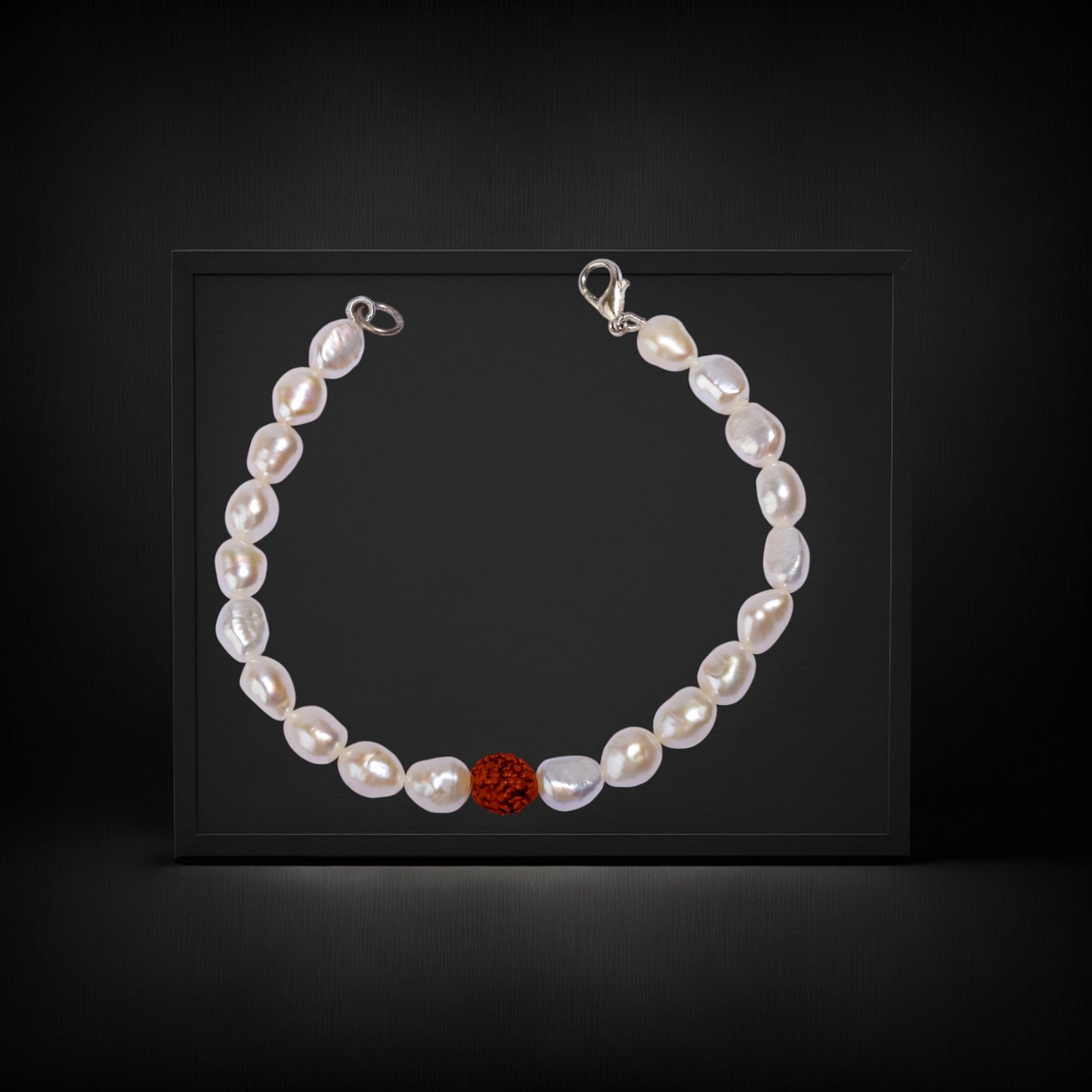 Real rudraksha pearl bracelet