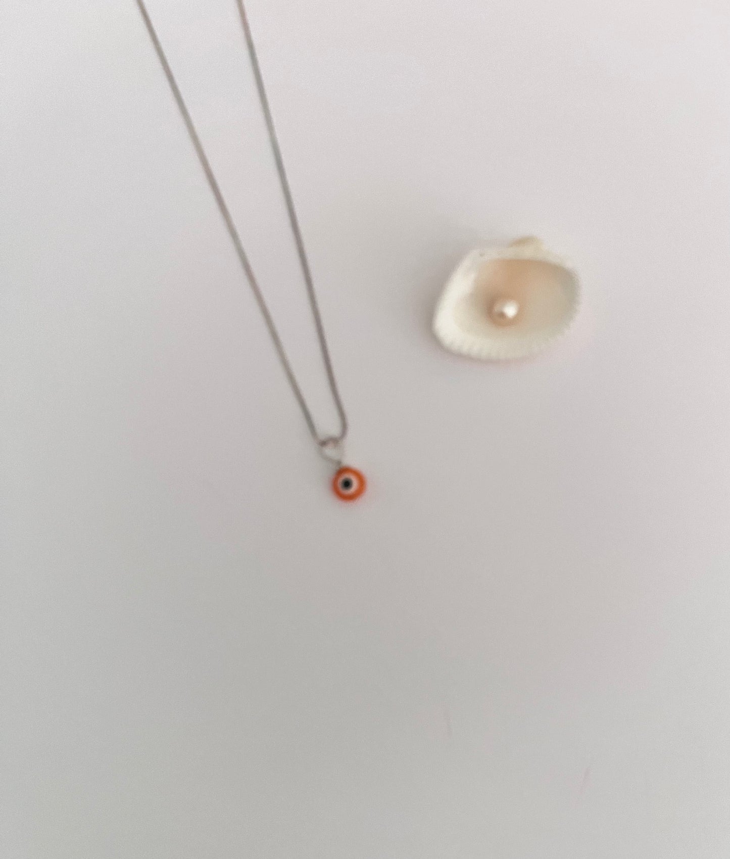 Ria Evil Eye Silver Pendant