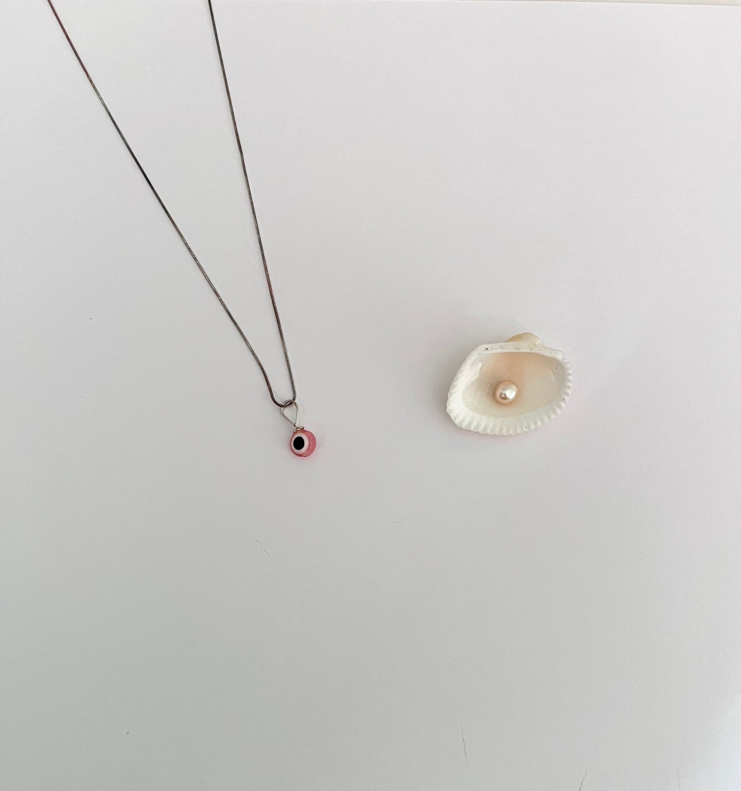 Ria Evil Eye Silver Pendant
