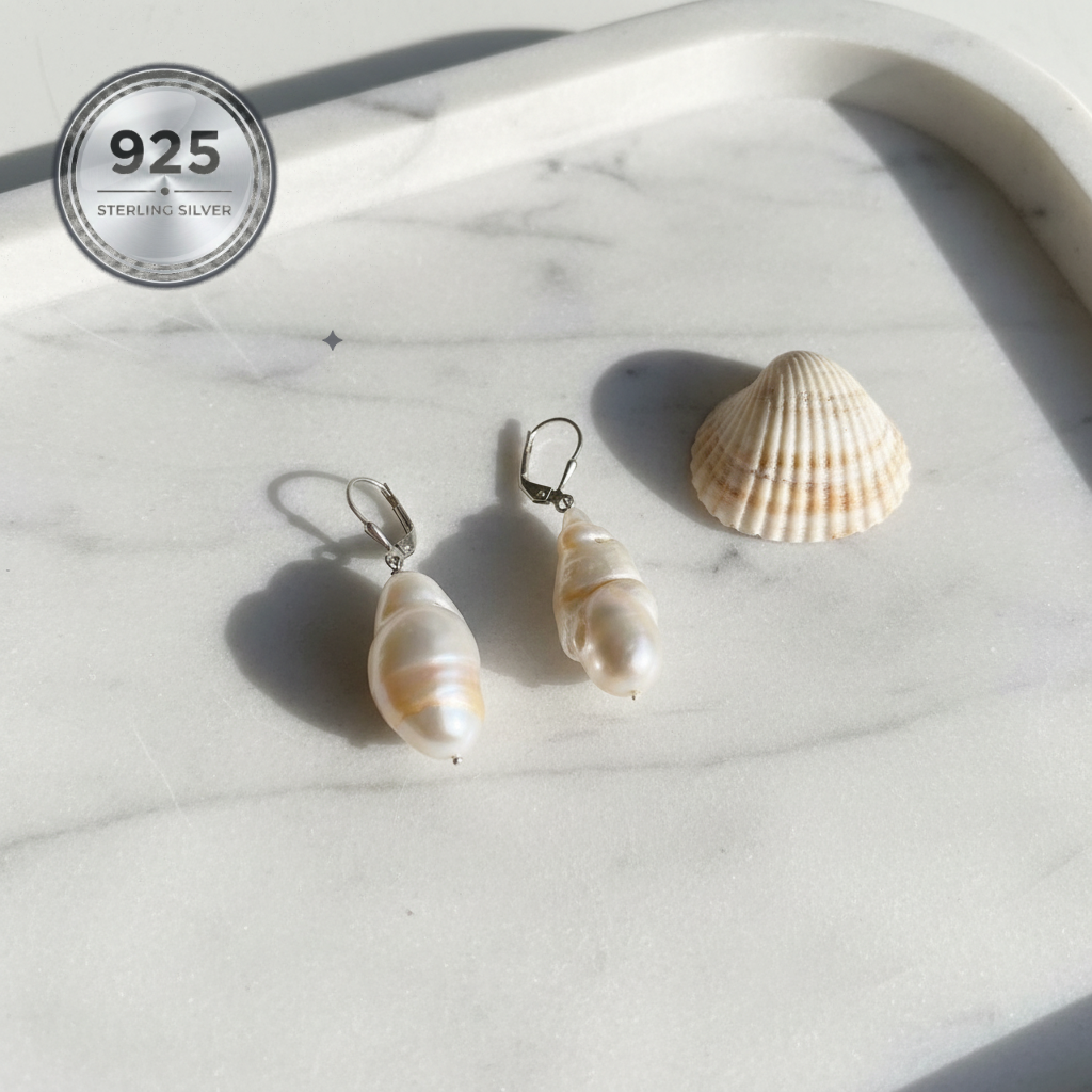 Baroque Silver Drops