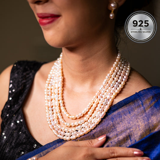 Alia Multilayer Pearl Necklace