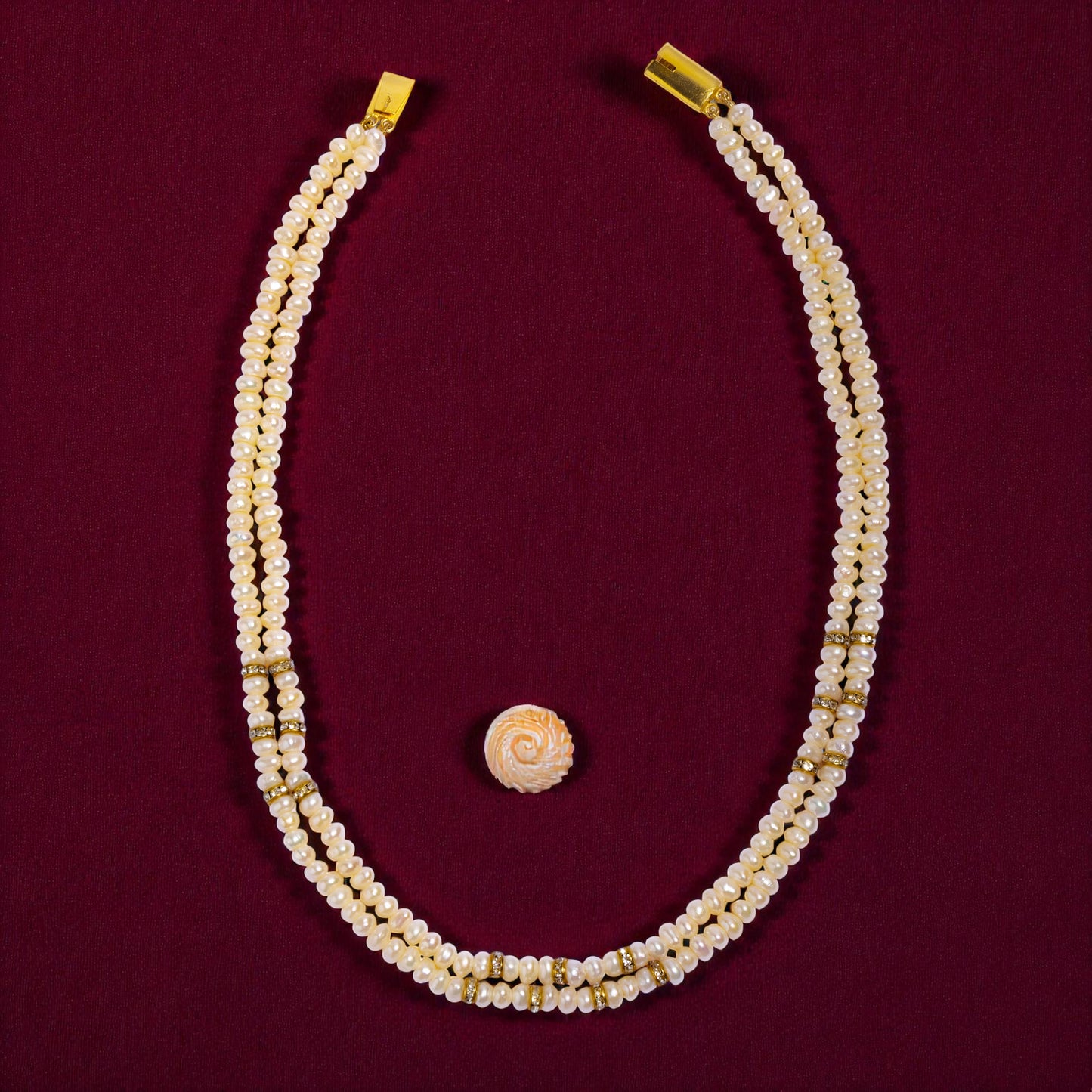 Creamy Couture Pearl Necklace
