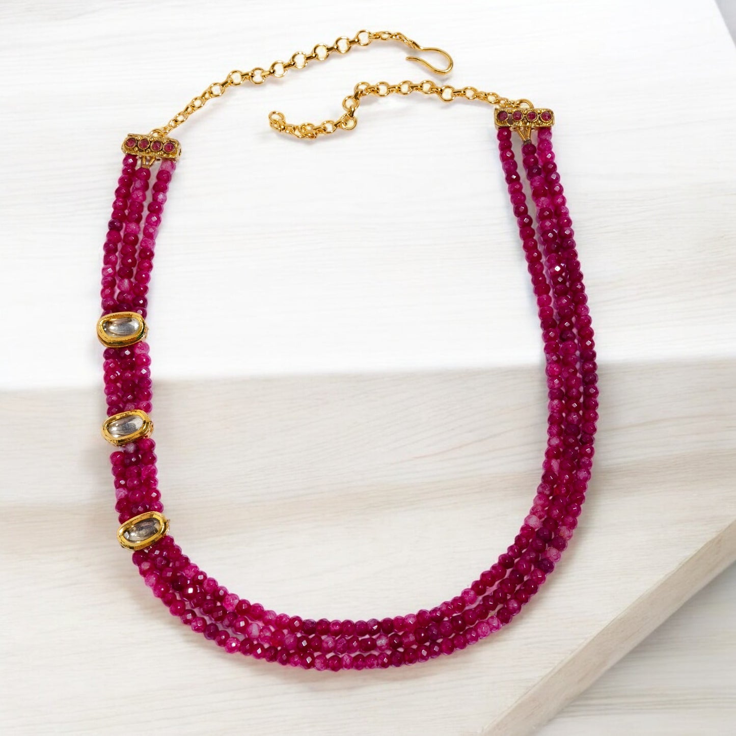 Ruby dazzle Necklace