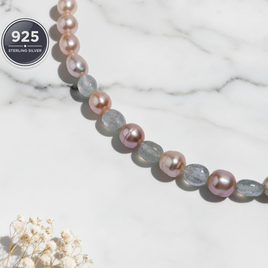 Vrinda Pearl Necklace