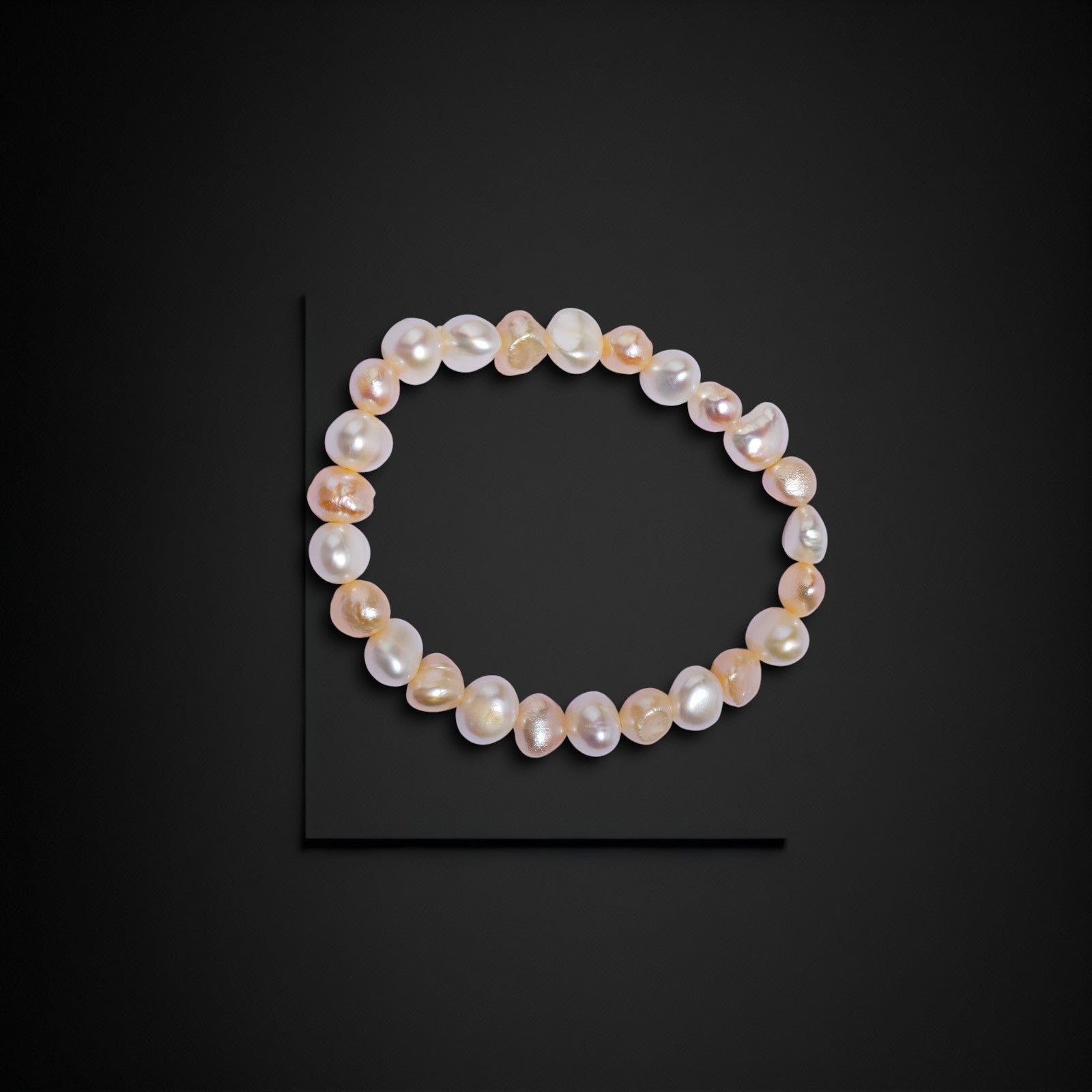 Real pink Pearl bracelet 