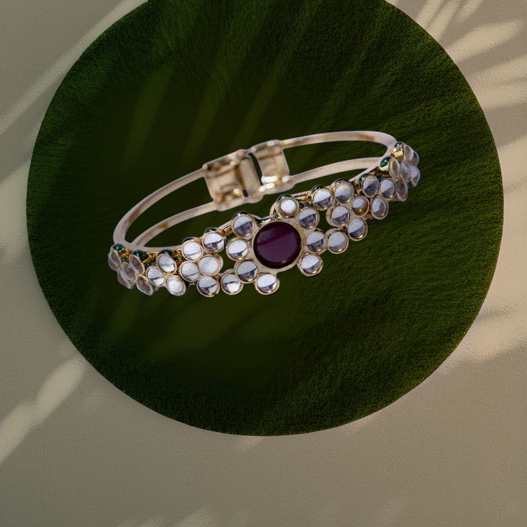 Kundan Kada Bracelet