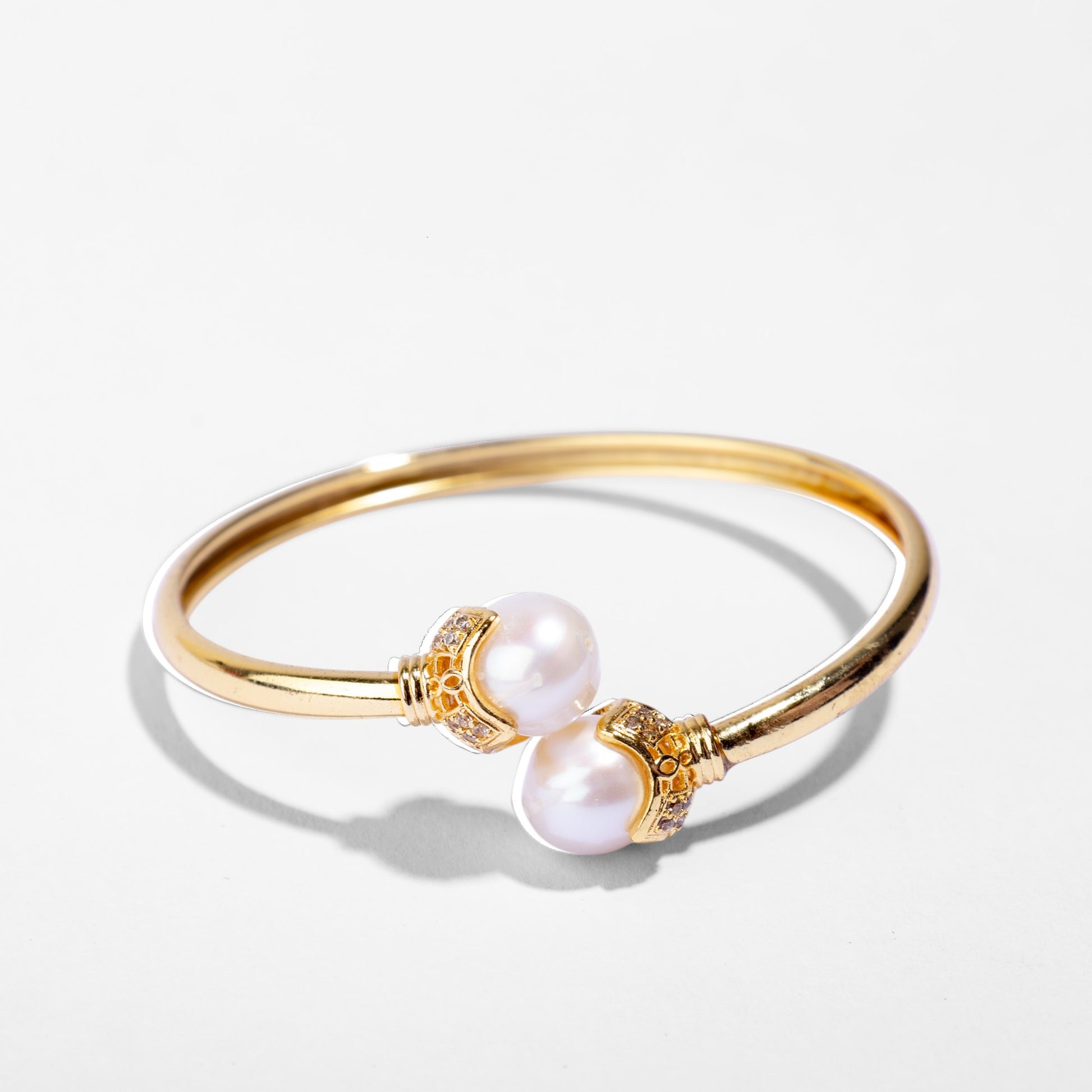 Pearl Gold cuff bracelet
