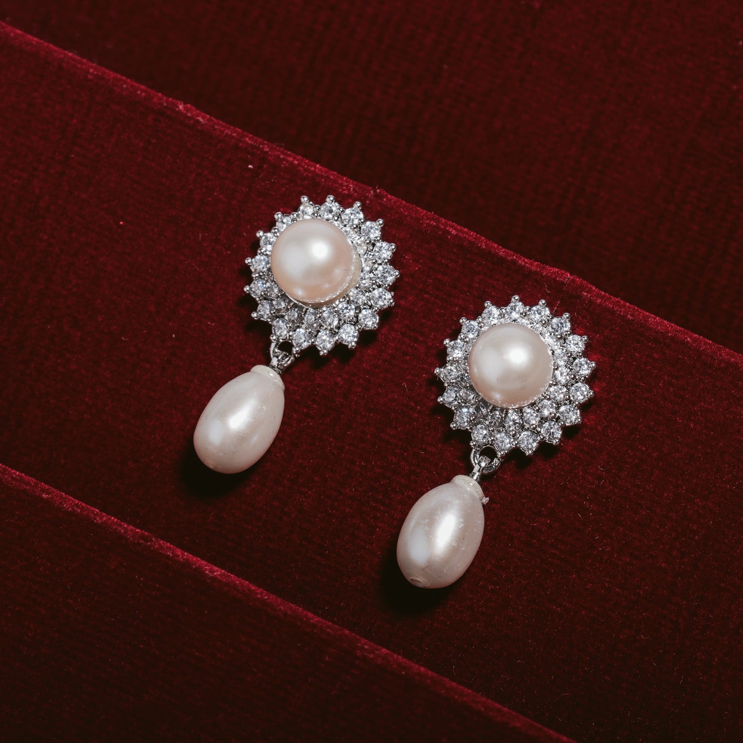 Amara Pearl Drop Earrings