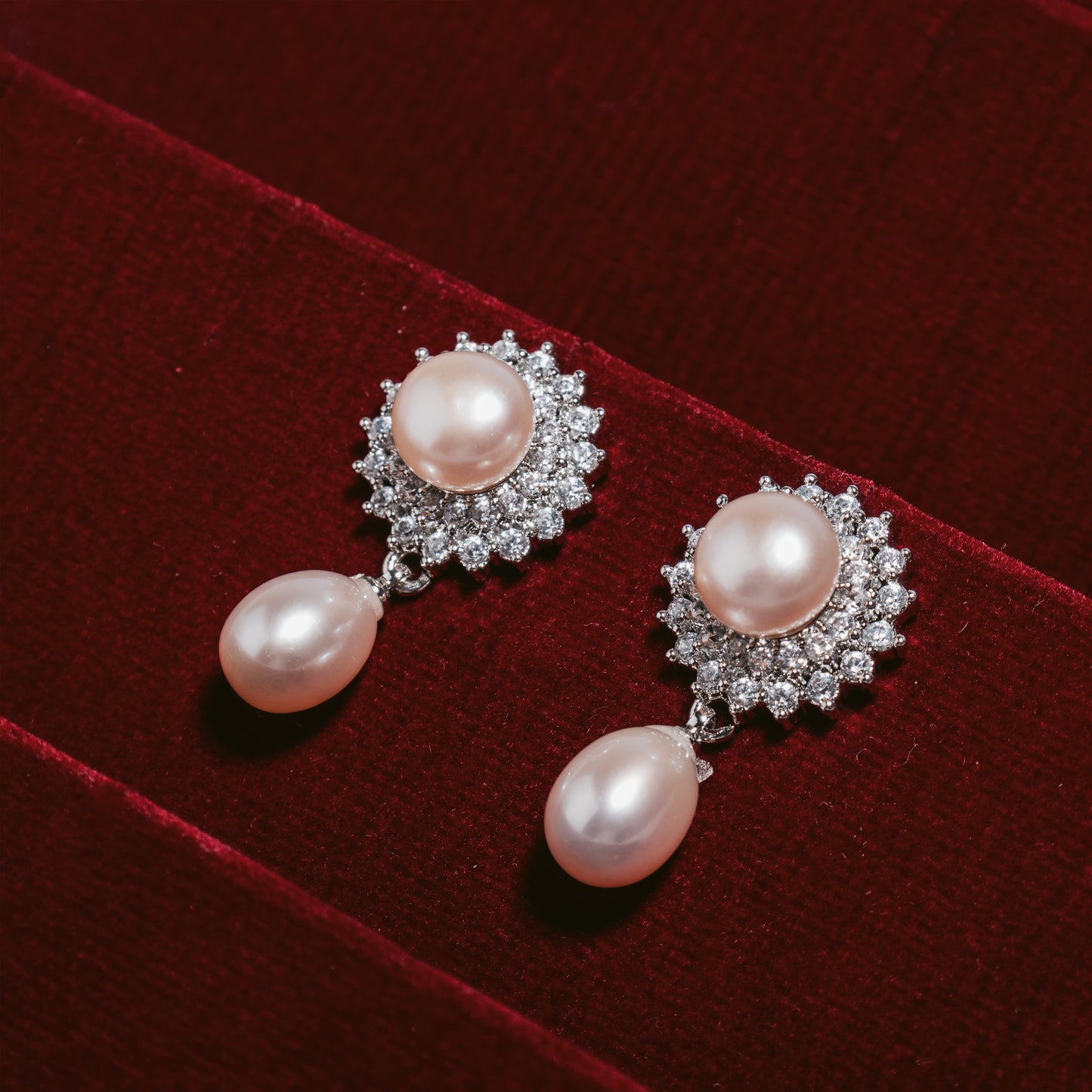 Amara Pearl Drop Earrings