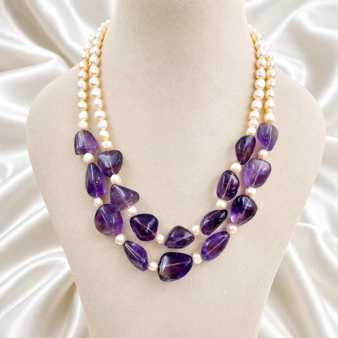 Classy Amethyst Necklace