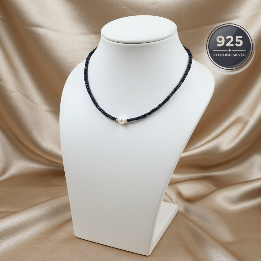 Violet Glow Lolite Necklace