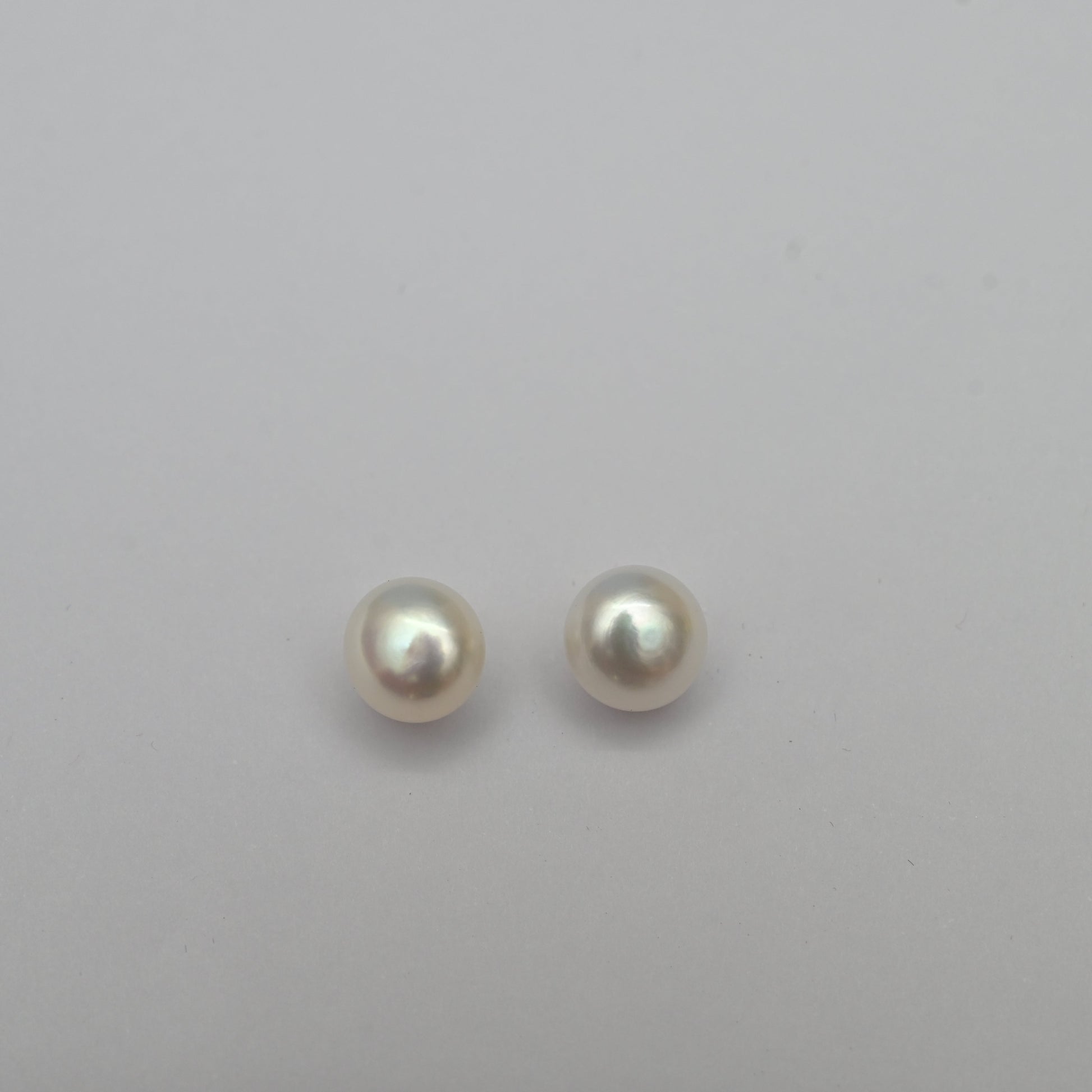 White Pearl Studs