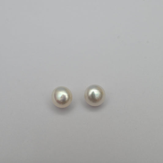 White Pearl Studs