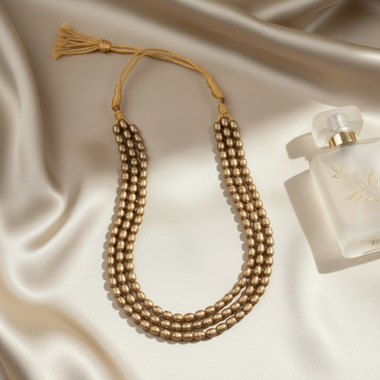 Heritage Golden Pearl Necklace