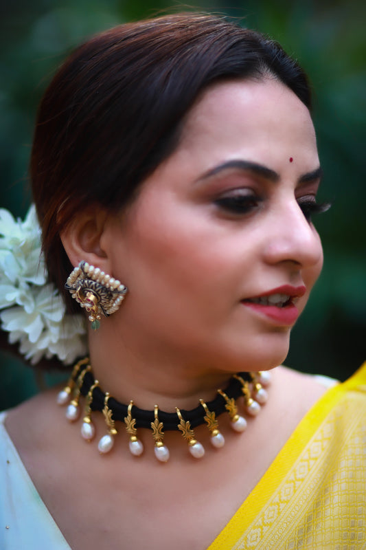 Kolhapuri choker necklace