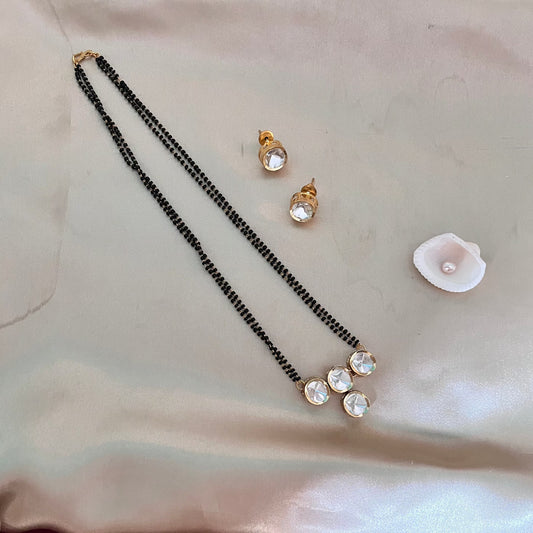Polki Kundan MAngalsutra