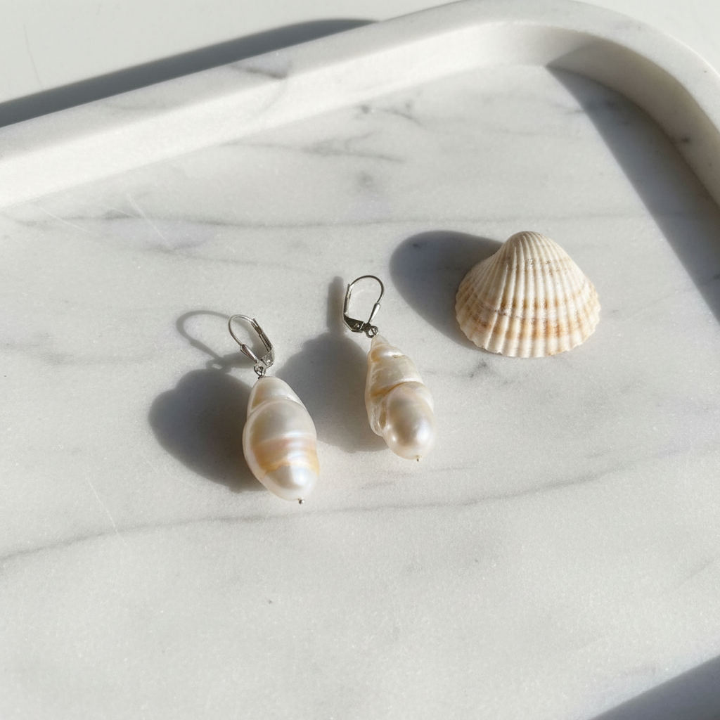 Baroque Silver Drops