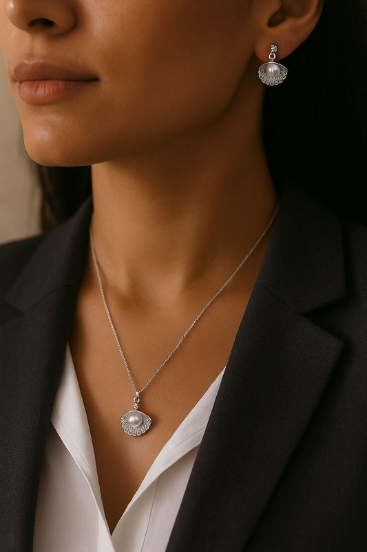 Pearl Pendant Set