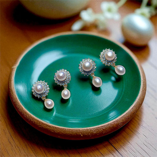 Amara Pearl Drop Earrings