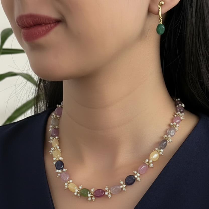 Guttapusalu Ratna Necklace