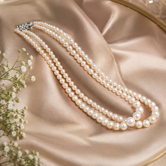 Classic Royale Pearl Necklace