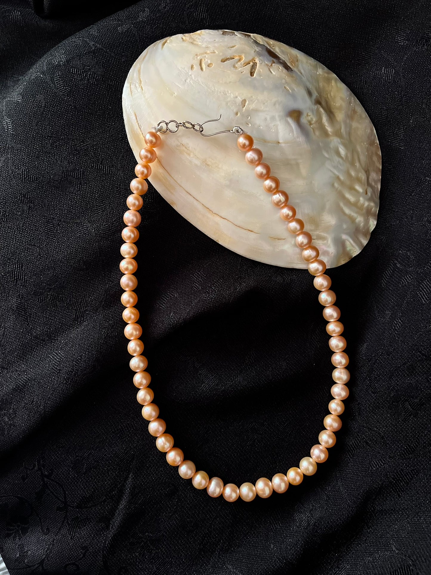 Colored Pearl Necklace