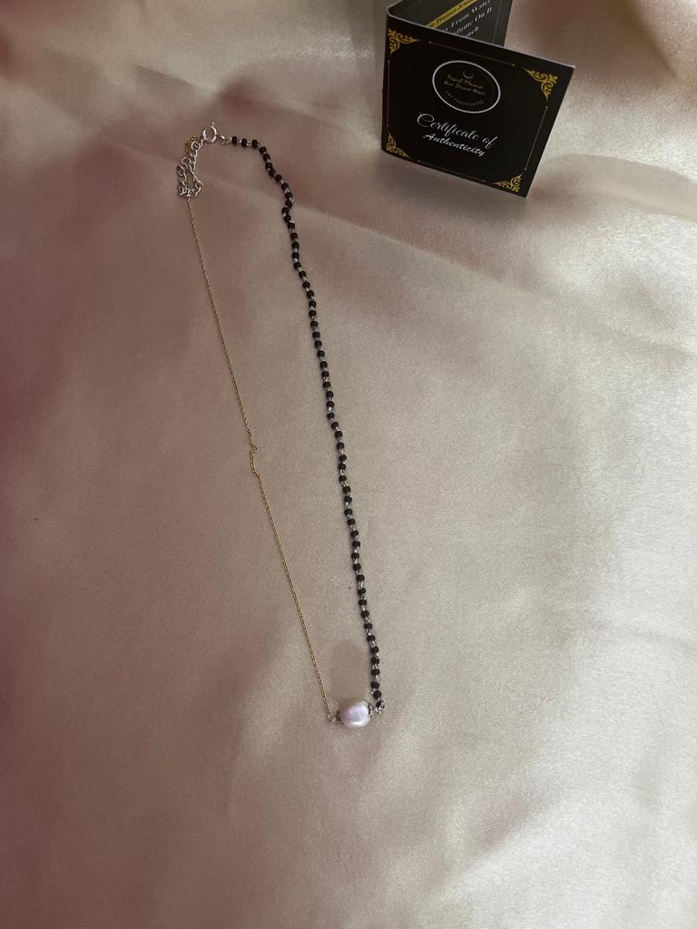 Silver Mangalsutra